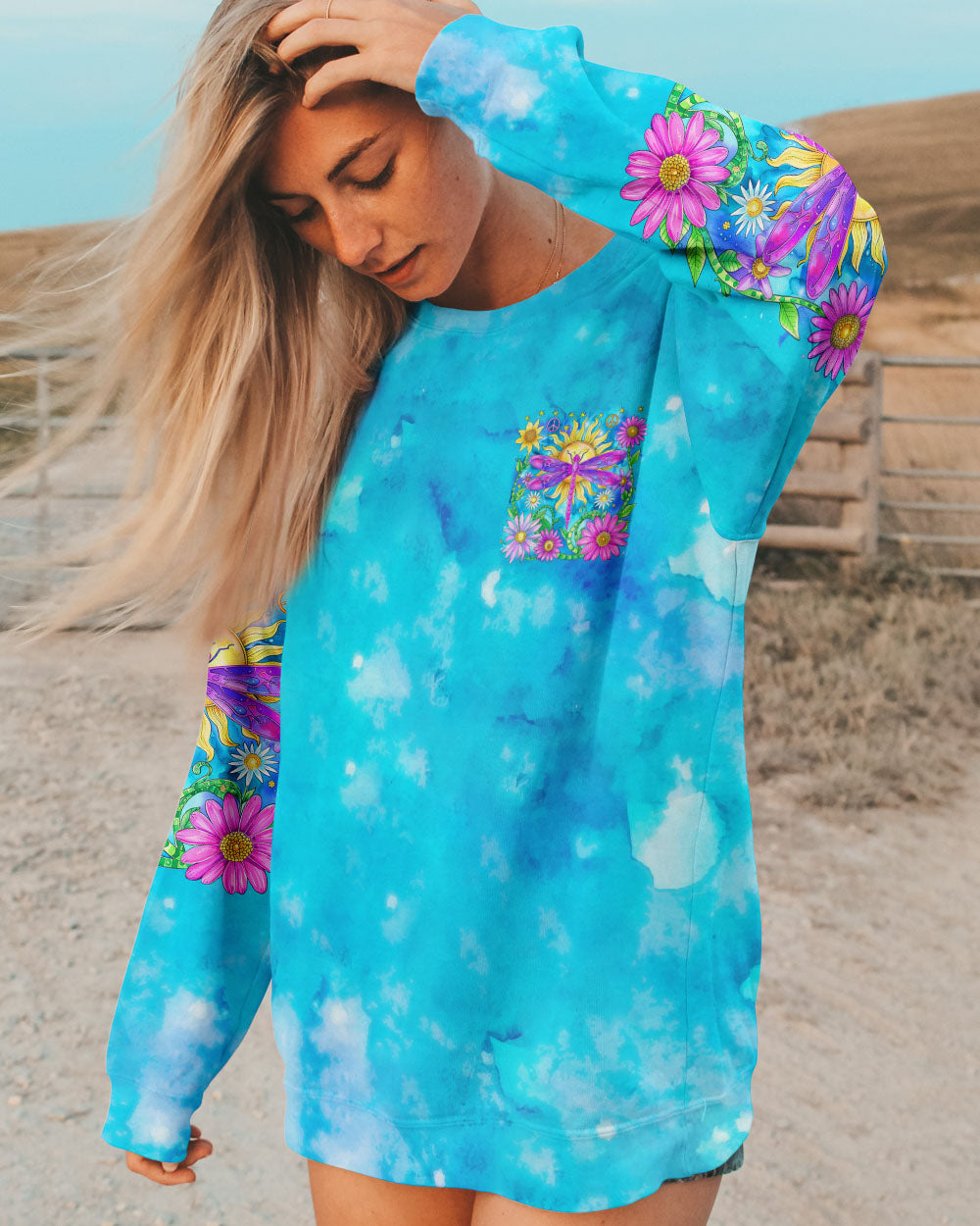 STEP BY STEP DAY BY DAY DRAGONFLY ALL OVER PRINT - TYQY2407242