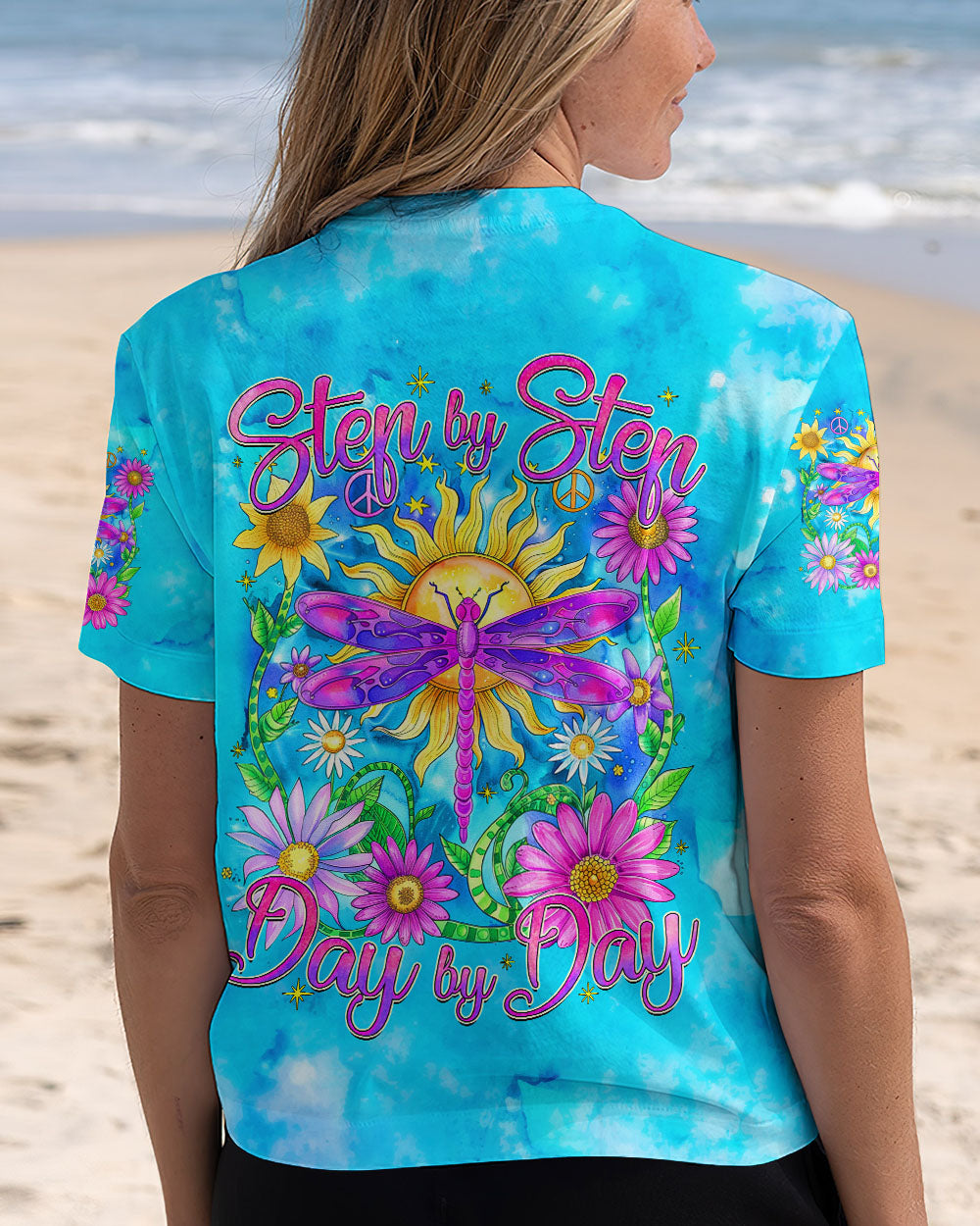 STEP BY STEP DAY BY DAY DRAGONFLY ALL OVER PRINT - TYQY2407242