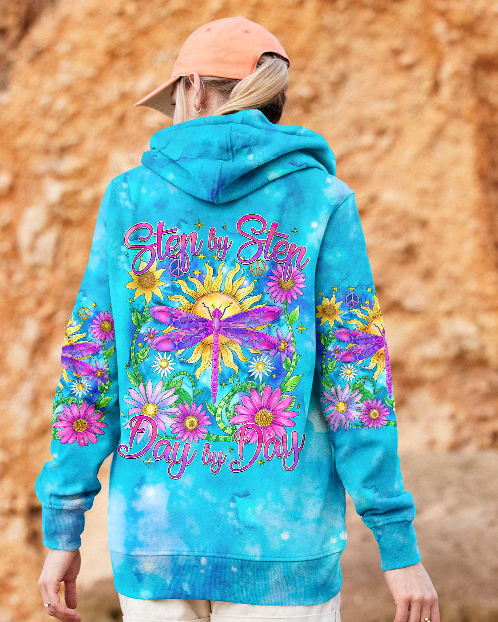 STEP BY STEP DAY BY DAY DRAGONFLY ALL OVER PRINT - TYQY2407242