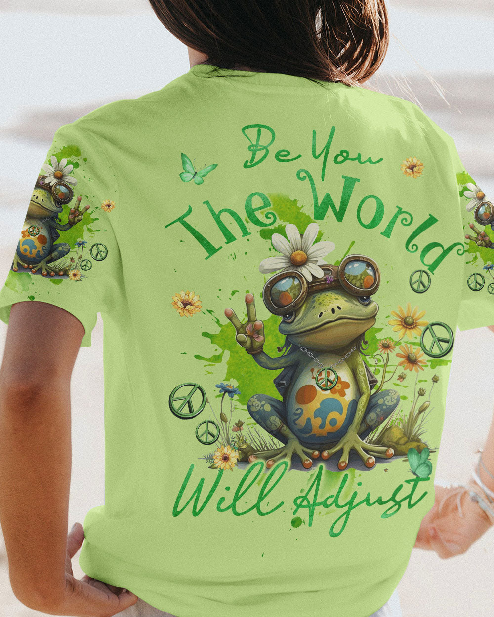 BE YOU THE WORLD WILL ADJUST ALL OVER PRINT - TYQY2408232