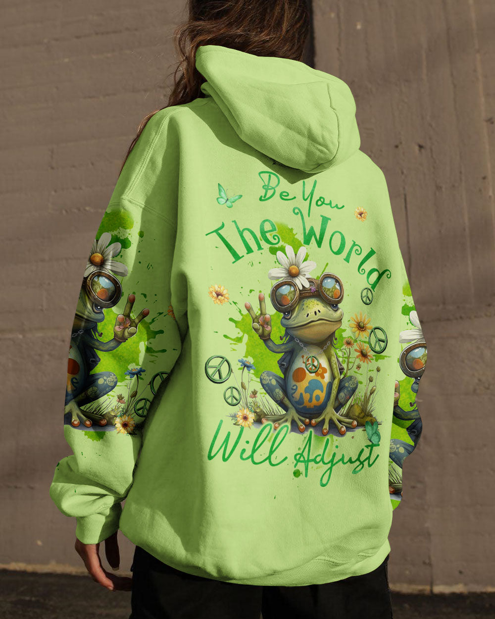 BE YOU THE WORLD WILL ADJUST ALL OVER PRINT - TYQY2408232