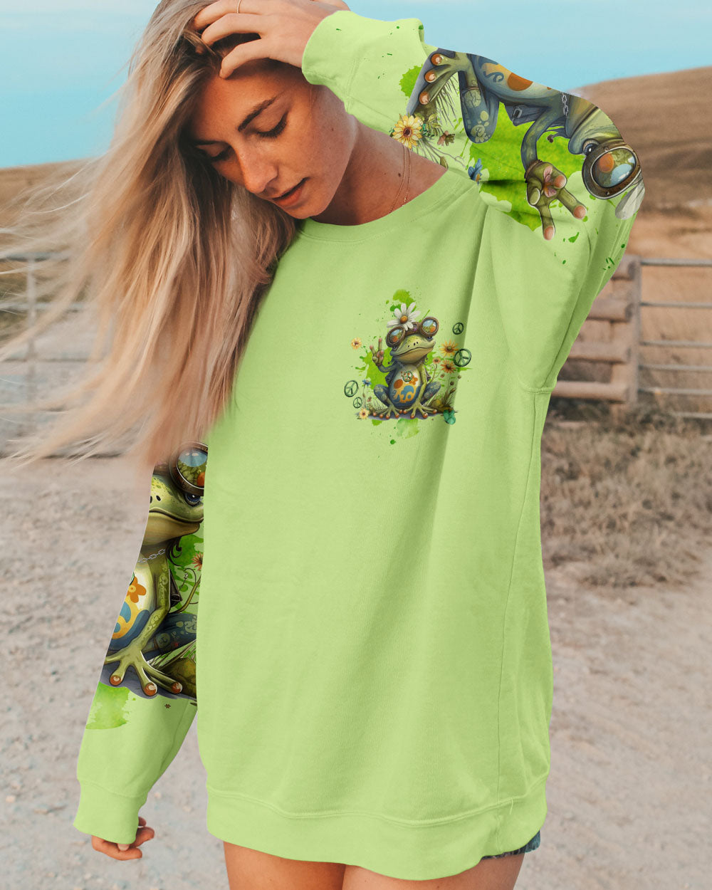 BE YOU THE WORLD WILL ADJUST ALL OVER PRINT - TYQY2408232