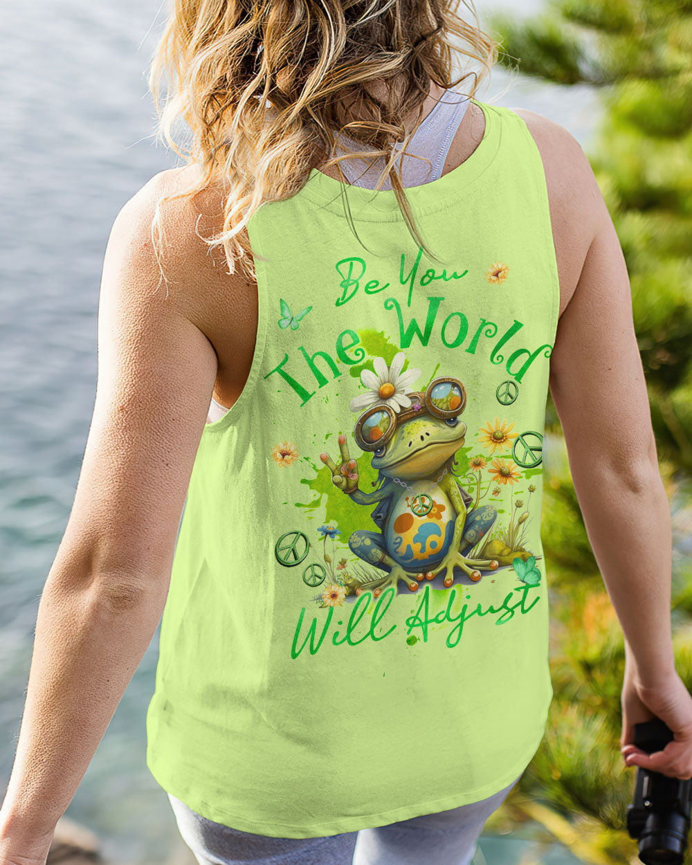 BE YOU THE WORLD WILL ADJUST ALL OVER PRINT - TYQY2408232