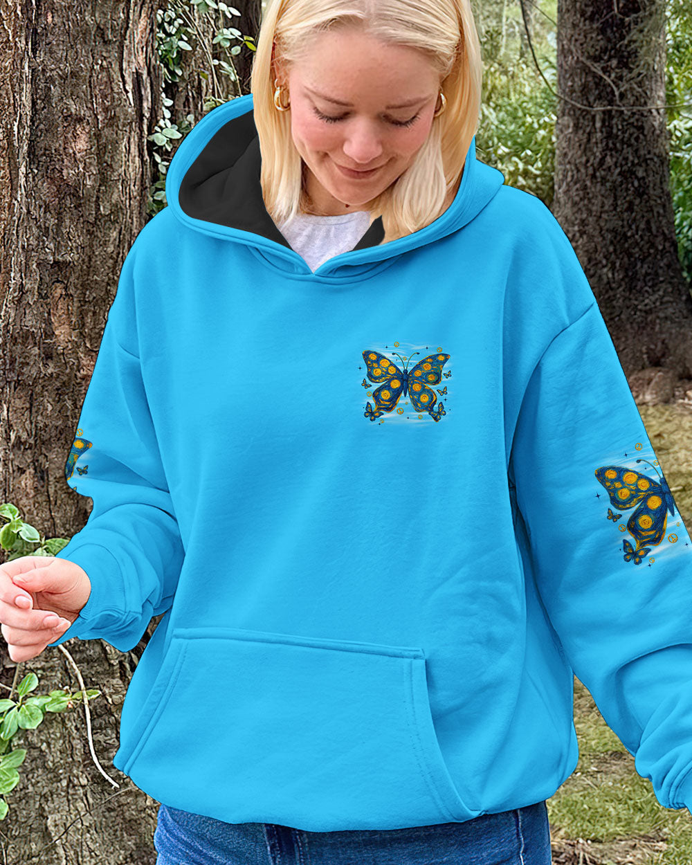 WHISPER WORDS OF WISDOM LET IT BE BUTTERFLY ALL OVER PRINT - TYQY2409253