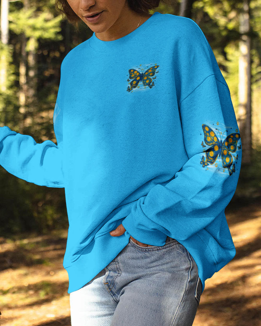 WHISPER WORDS OF WISDOM LET IT BE BUTTERFLY ALL OVER PRINT - TYQY2409253