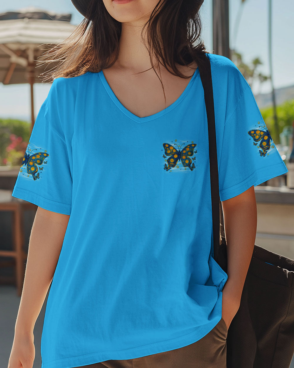 WHISPER WORDS OF WISDOM LET IT BE BUTTERFLY ALL OVER PRINT - TYQY2409253