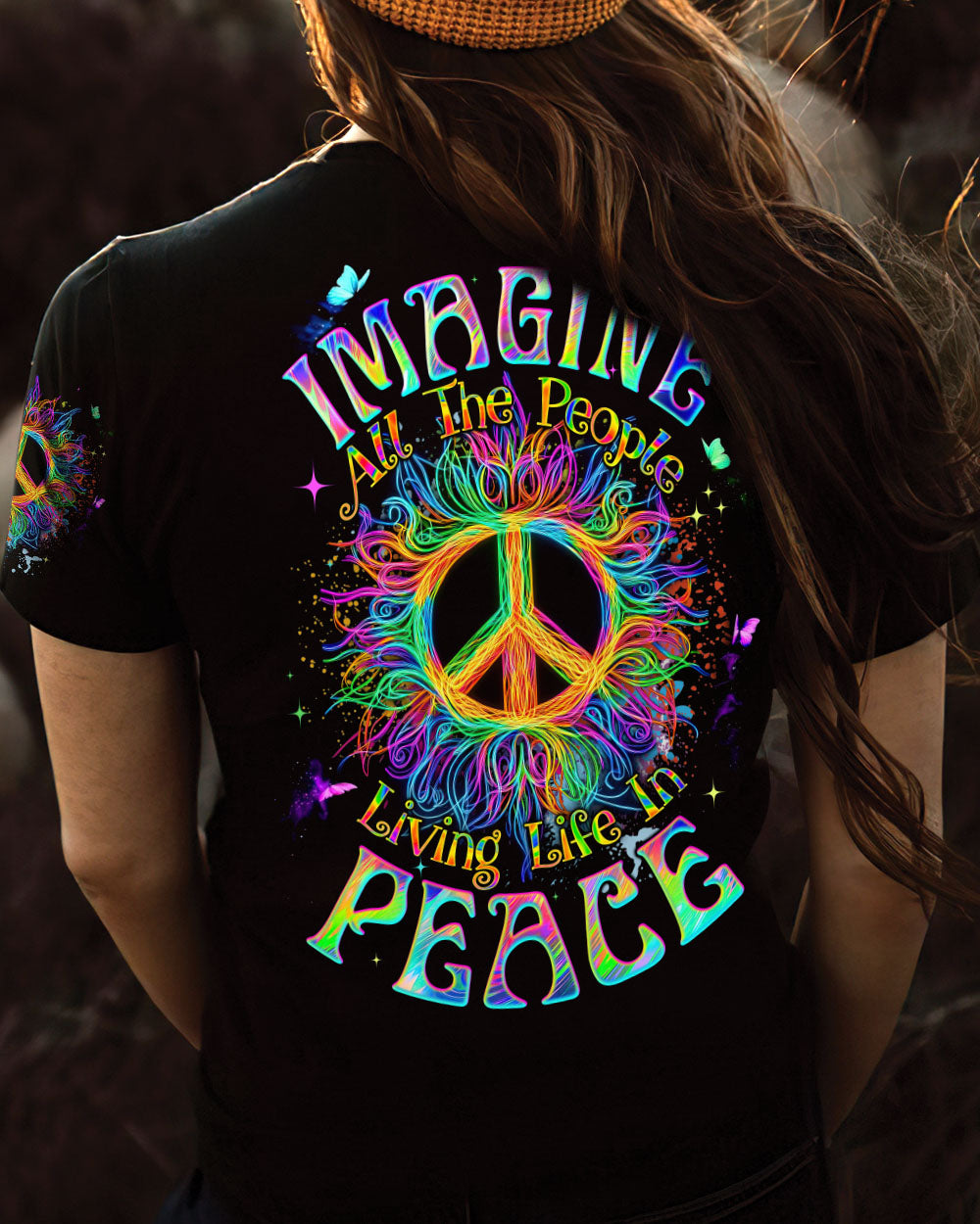 IMAGINE ALL THE PEOPLE LIVING LIFE IN PEACE ALL OVER PRINT - TYQY2503253