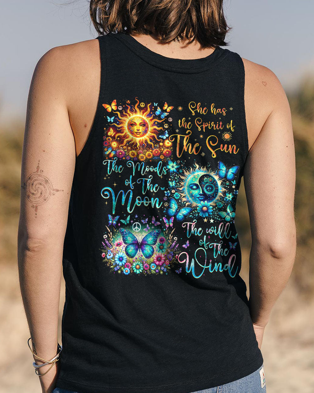 SHE HAS THE SPIRIT OF THE SUN ALL OVER PRINT - TYQY2504241