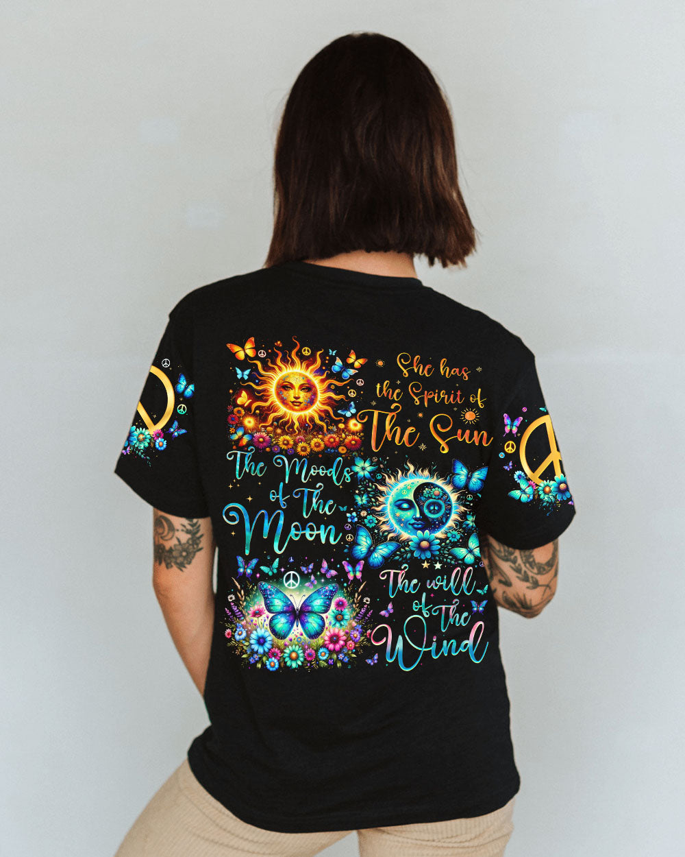 SHE HAS THE SPIRIT OF THE SUN ALL OVER PRINT - TYQY2504241