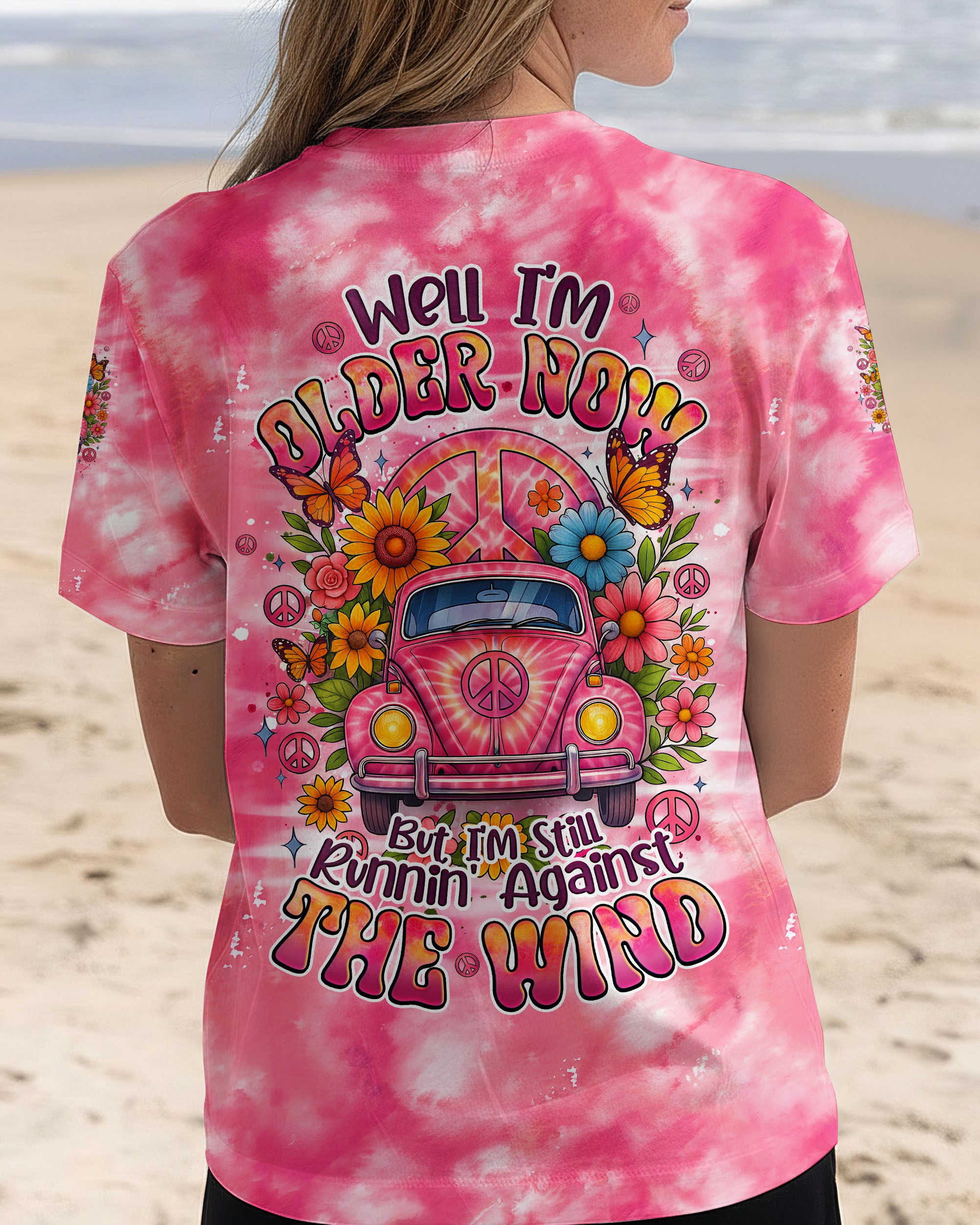 RUNNING AGAINST THE WIND CAR TIE DYE ALL OVER PRINT - TYQY2511251