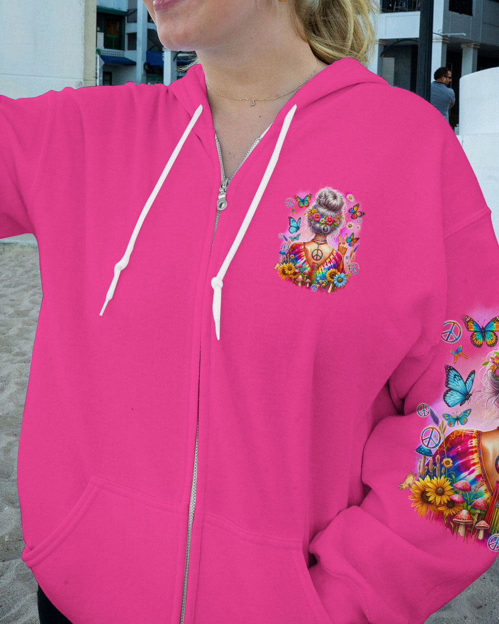 BE SURE TO WEAR SOME FLOWERS IN YOUR HAIR ALL OVER PRINT - TYQY2604244