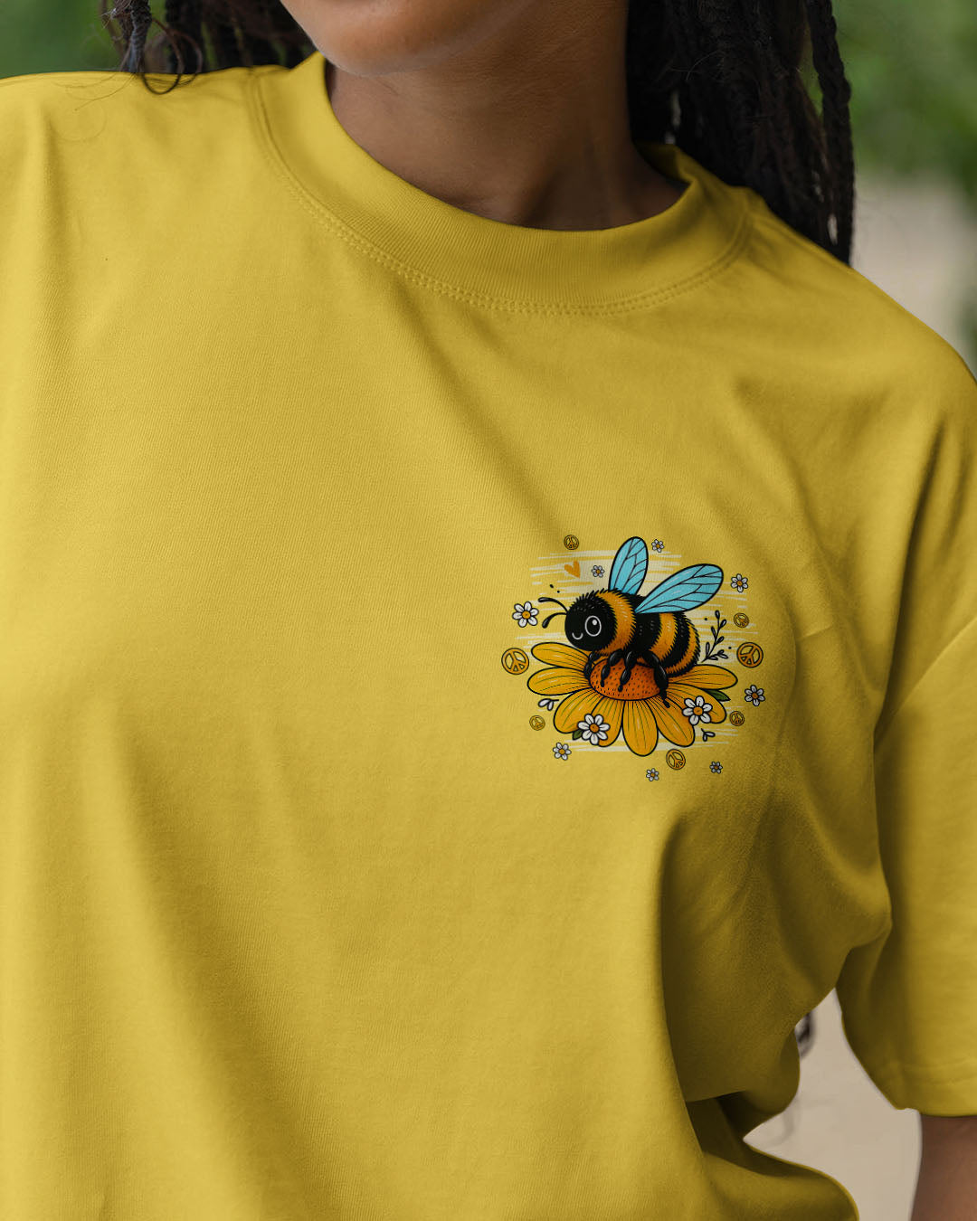 SUNFLOWER WISHES AND HONEY BEE KISSES ALL OVER PRINT - TYQY2605253