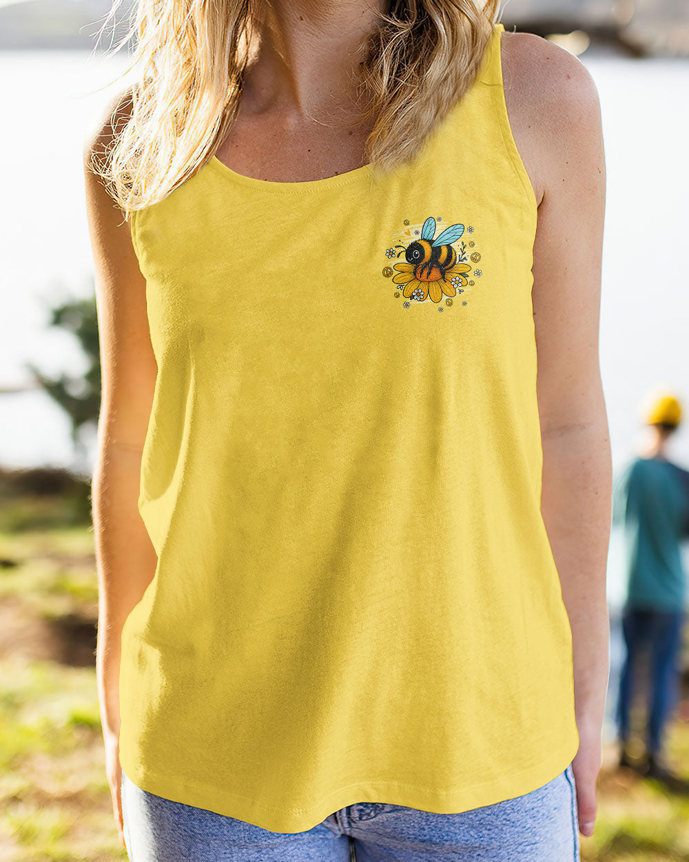 SUNFLOWER WISHES AND HONEY BEE KISSES ALL OVER PRINT - TYQY2605253