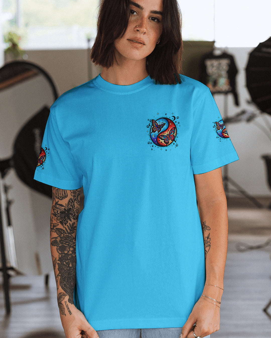 WHISPER WORDS OF WISDOM LET IT BE BUTTERFLY ALL OVER PRINT - TYQY2610251