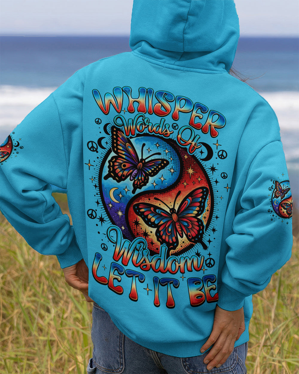 WHISPER WORDS OF WISDOM LET IT BE BUTTERFLY ALL OVER PRINT - TYQY2610251