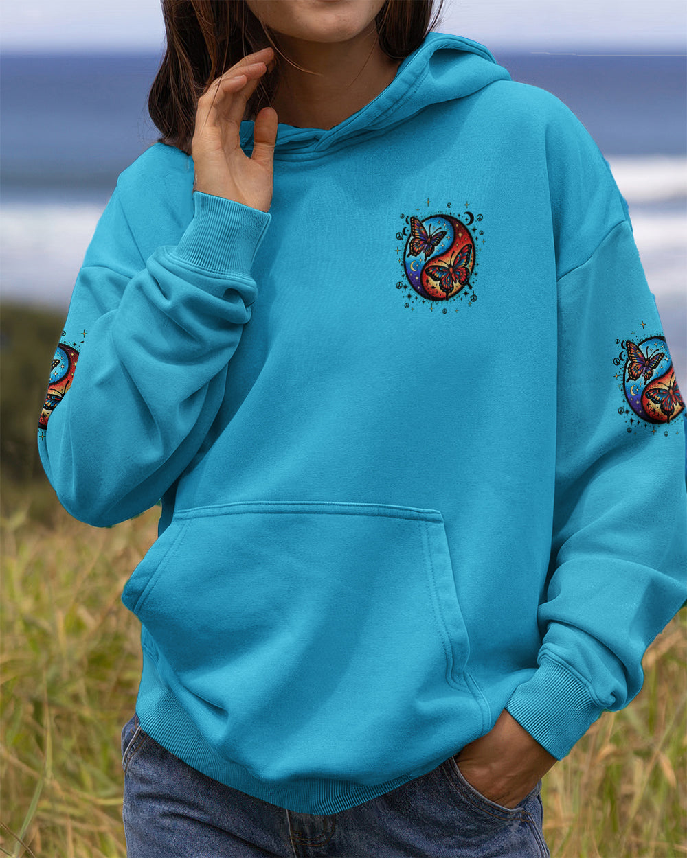 WHISPER WORDS OF WISDOM LET IT BE BUTTERFLY ALL OVER PRINT - TYQY2610251