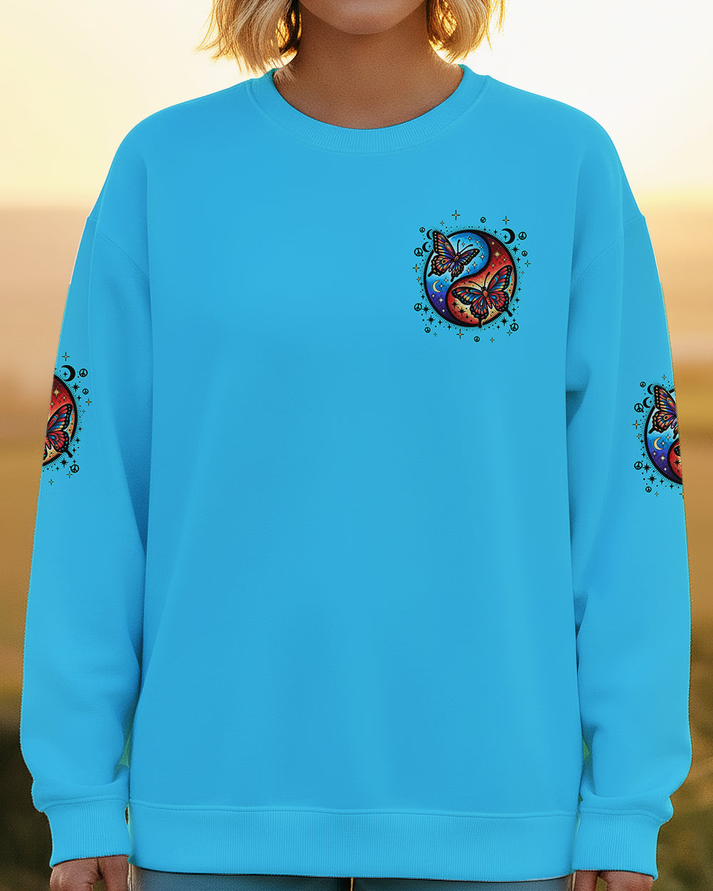 WHISPER WORDS OF WISDOM LET IT BE BUTTERFLY ALL OVER PRINT - TYQY2610251