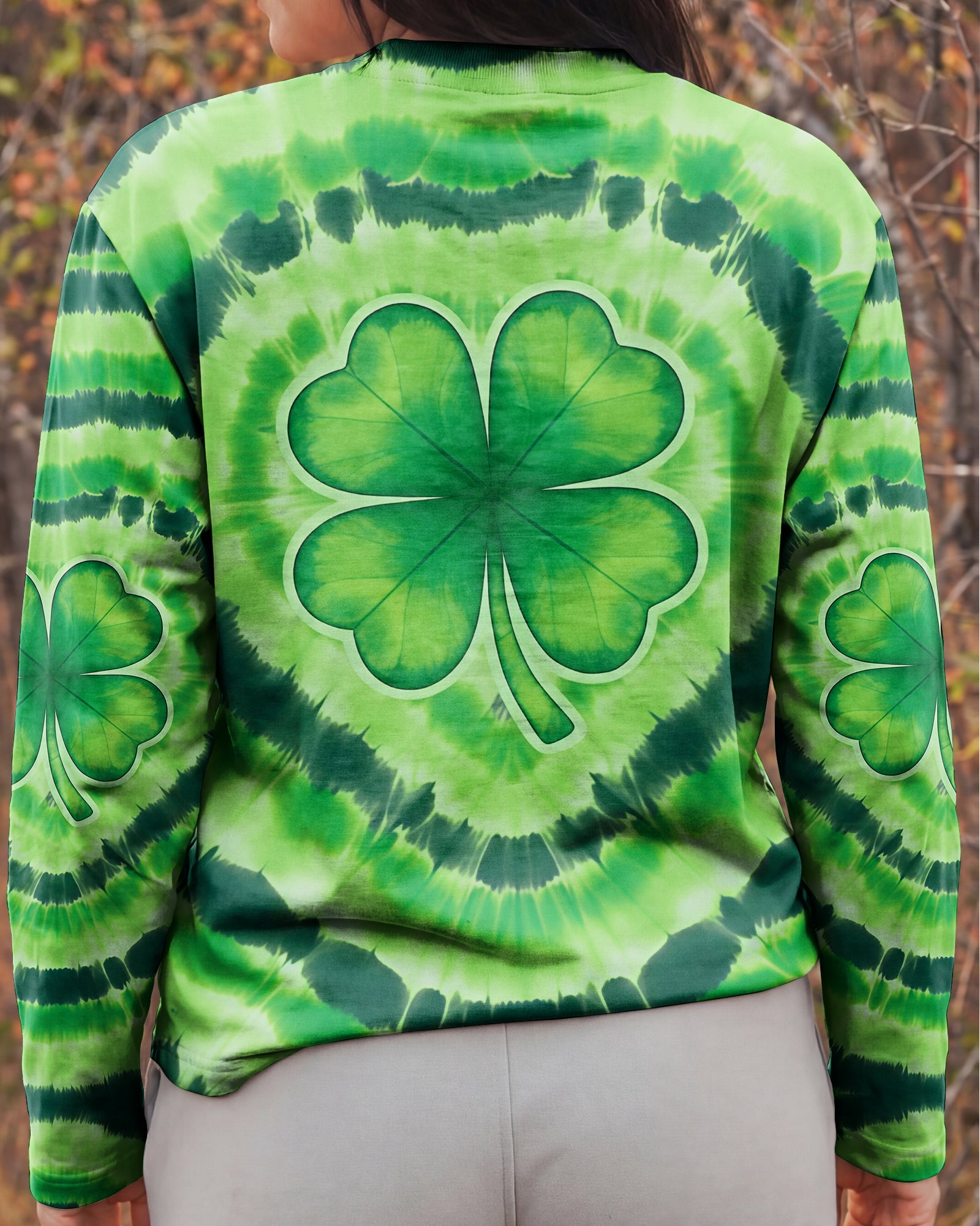 LUCKY VIBE SHAMROCK PATRICK'S DAY ALL OVER PRINT - TYQY2701262