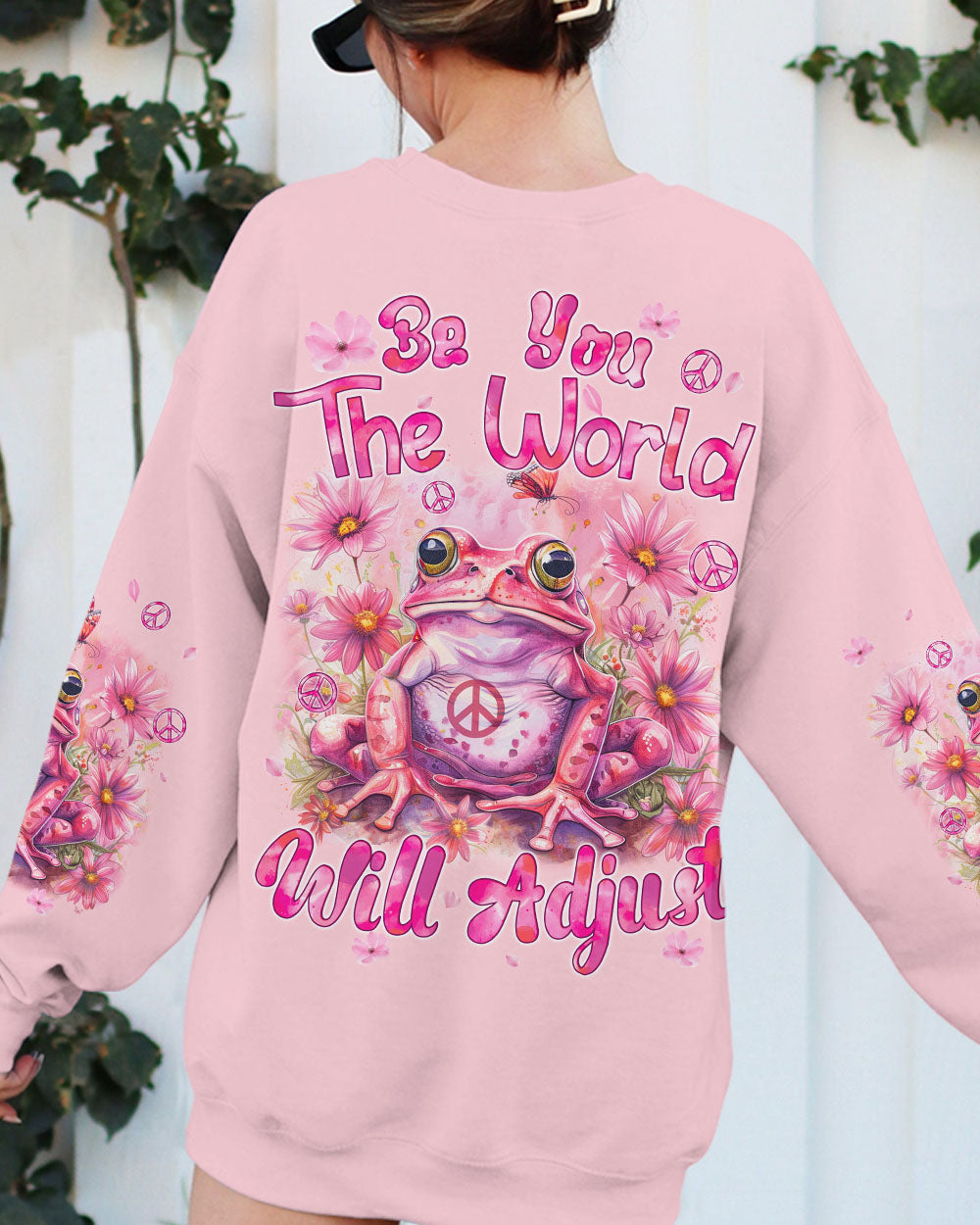 BE YOU THE WORLD WILL ADJUST ALL OVER PRINT - TYQY2702242