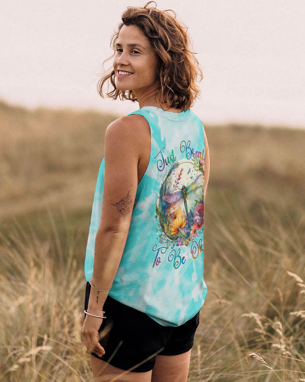 JUST BREATHE DRAGONFLY ALL OVER PRINT - TYQY2702243