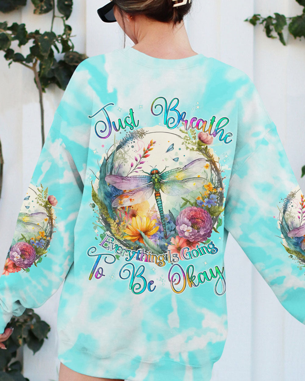 JUST BREATHE DRAGONFLY ALL OVER PRINT - TYQY2702243
