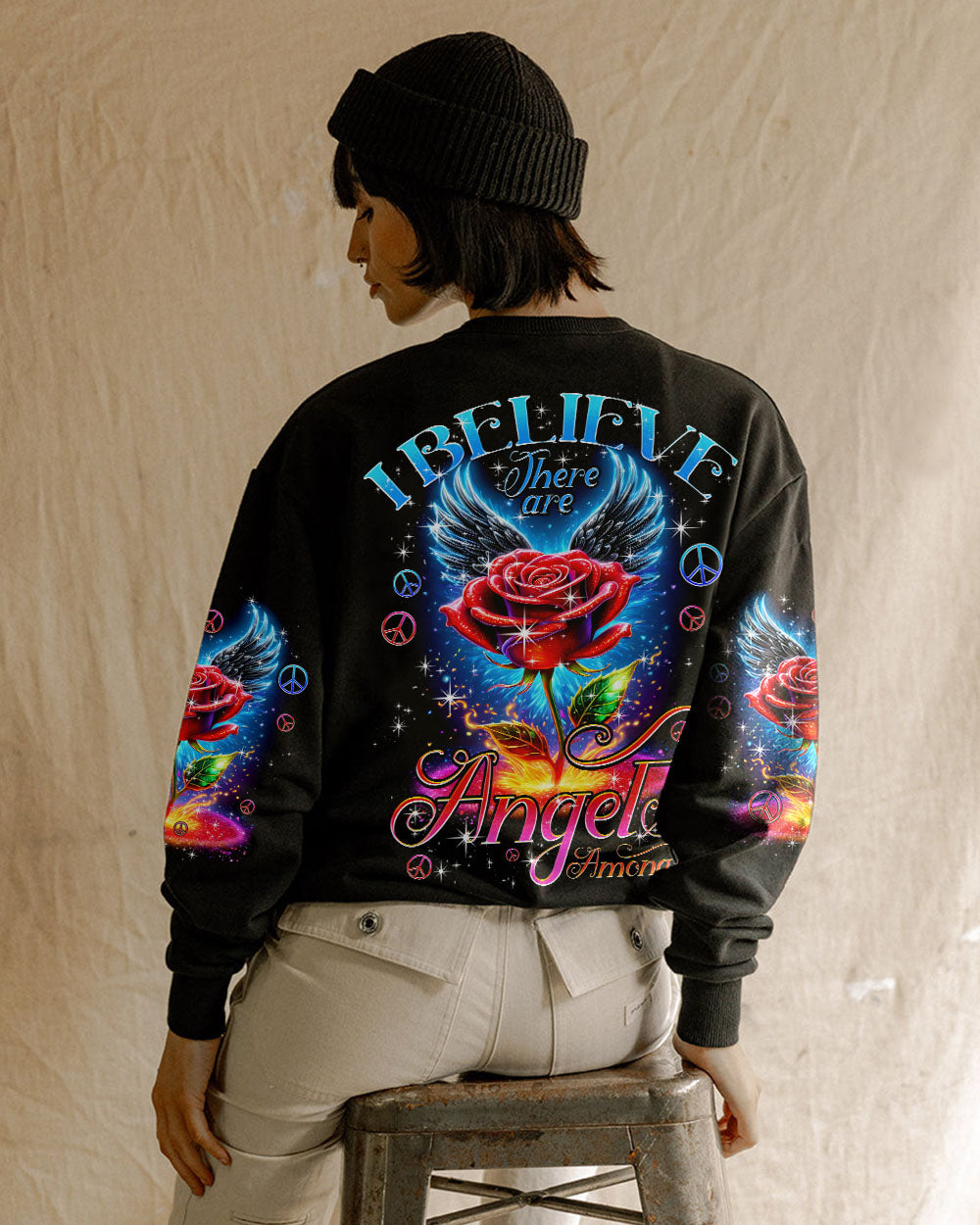 I BELIEVE THERE ARE ANGELS AMONG US ALL OVER PRINT - TYQY2702254