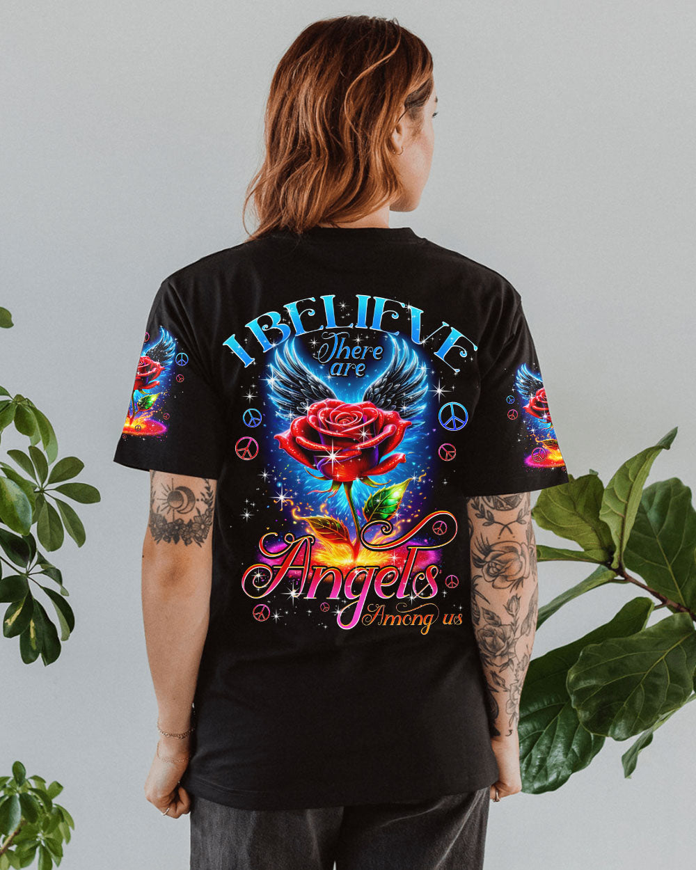 I BELIEVE THERE ARE ANGELS AMONG US ALL OVER PRINT - TYQY2702254