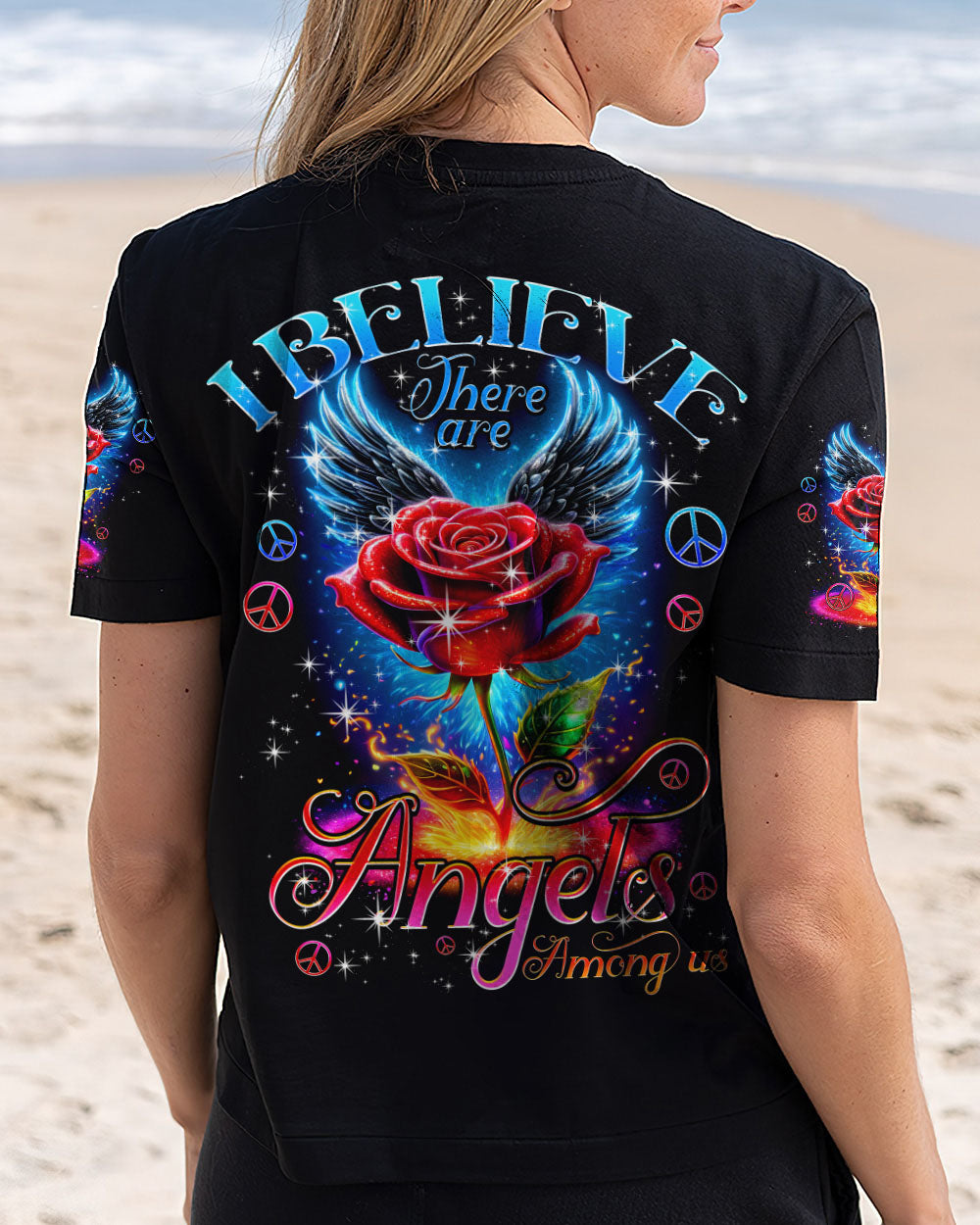 I BELIEVE THERE ARE ANGELS AMONG US ALL OVER PRINT - TYQY2702254