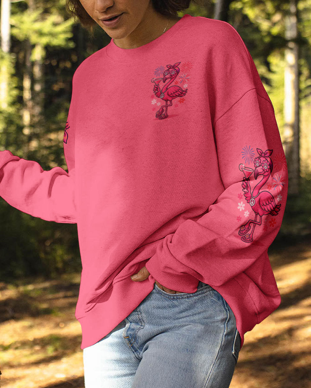 YOU ARE BEAUTIFUL FLAMINGO ALL OVER PRINT - TYQY2705253