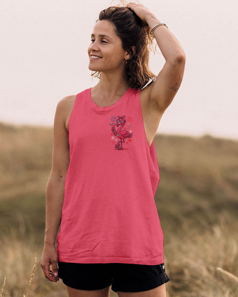 YOU ARE BEAUTIFUL FLAMINGO ALL OVER PRINT - TYQY2705253