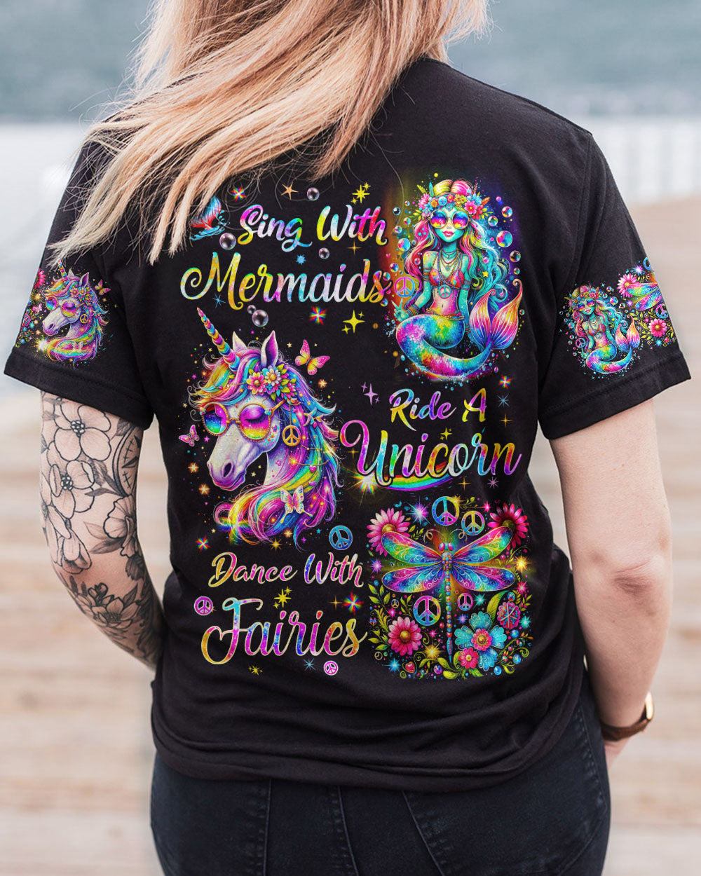 DANCE WITH FAIRIES DRAGONFLY ALL OVER PRINT - TYQY2712232