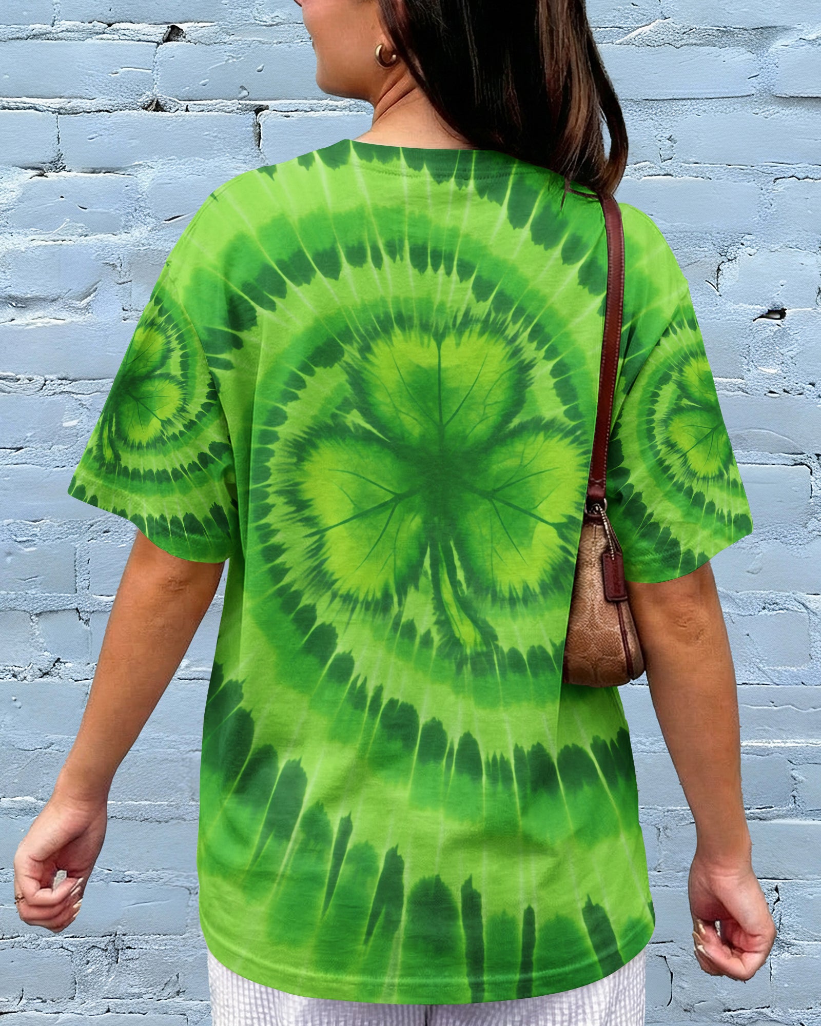 SHAMROCK LUCKY GREEN PATRICK'S DAY ALL OVER PRINT - TYQY2801261