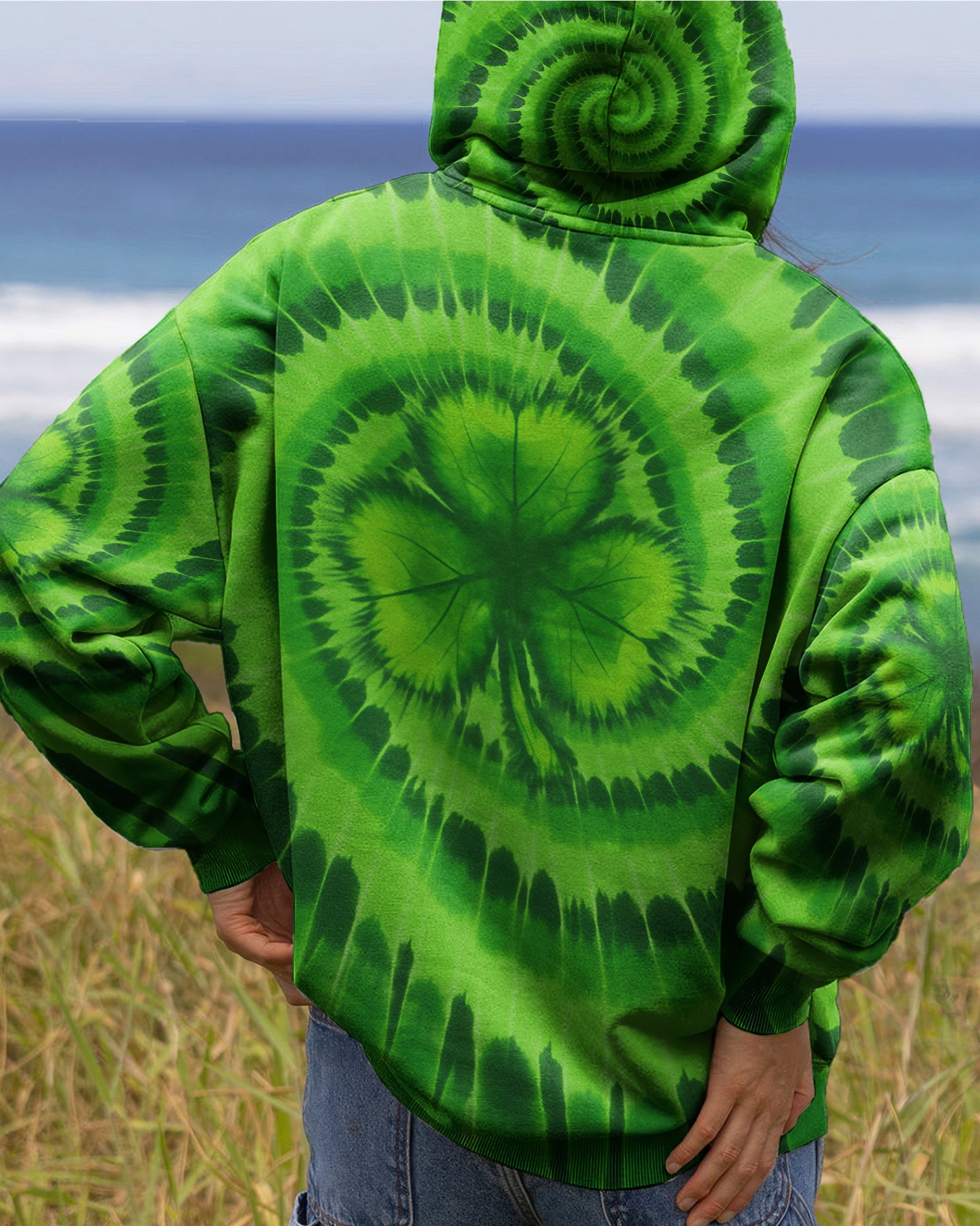 SHAMROCK LUCKY GREEN PATRICK'S DAY ALL OVER PRINT - TYQY2801261