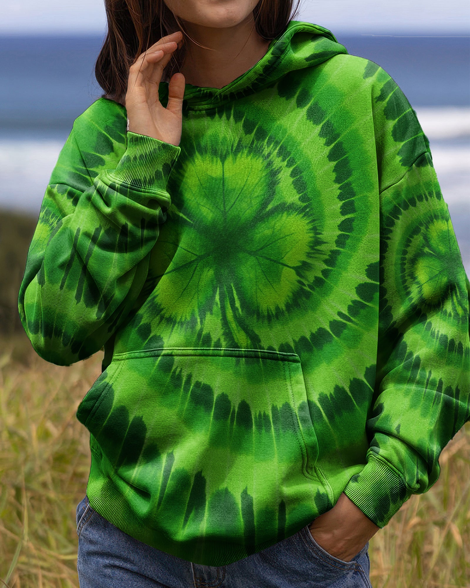 SHAMROCK LUCKY GREEN PATRICK'S DAY ALL OVER PRINT - TYQY2801261