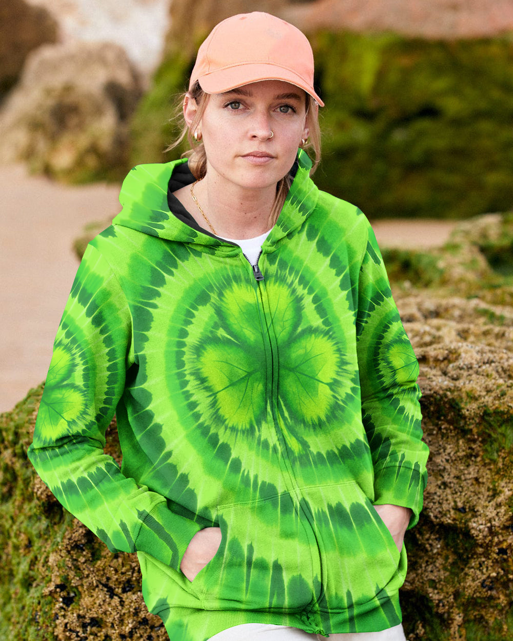 SHAMROCK LUCKY GREEN PATRICK'S DAY ALL OVER PRINT - TYQY2801261