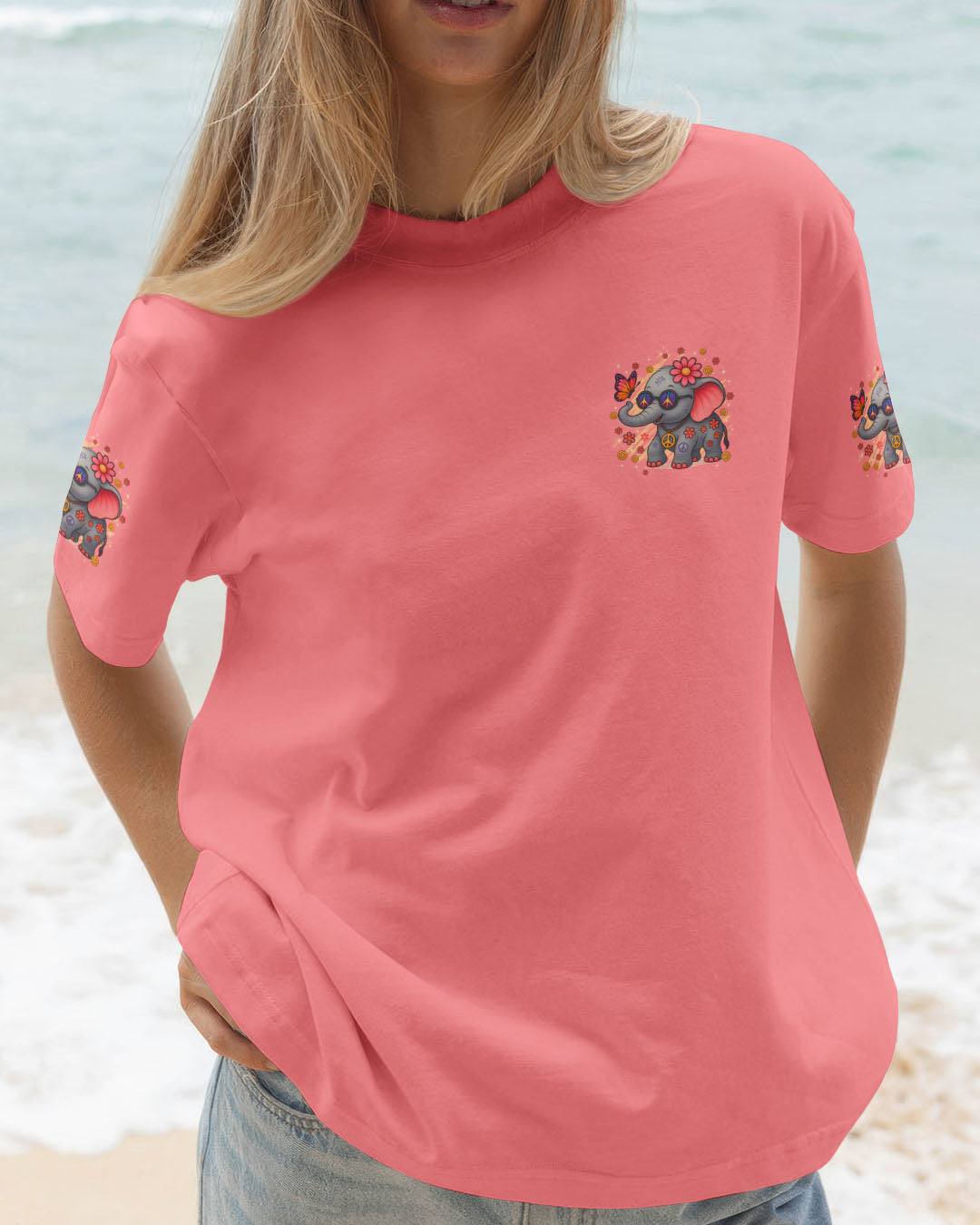 WHISPER WORDS OF WISDOM LET IT BE ELEPHANT ALL OVER PRINT - TYQY2807251