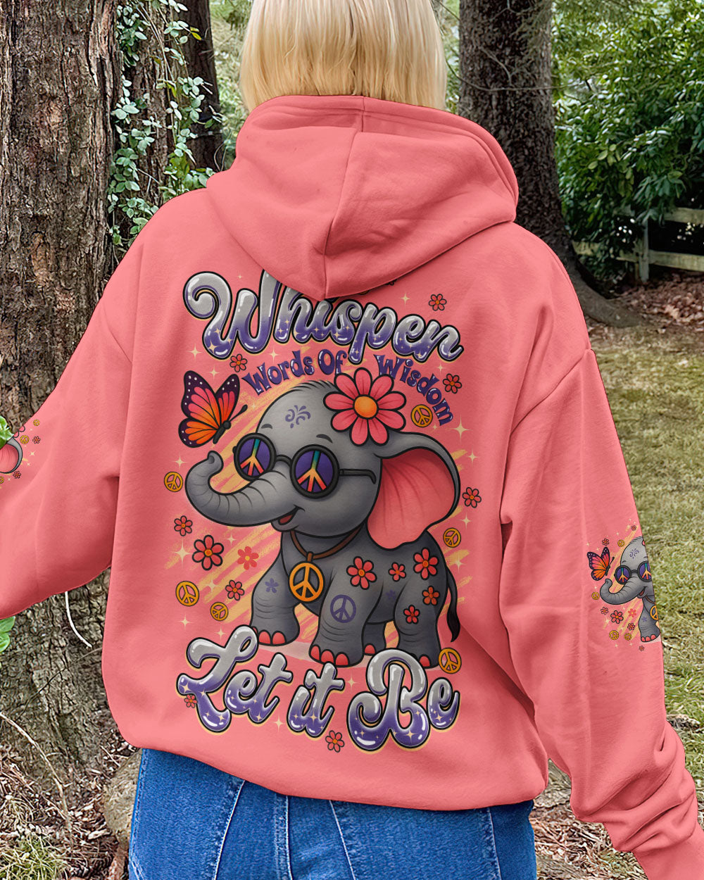 WHISPER WORDS OF WISDOM LET IT BE ELEPHANT ALL OVER PRINT - TYQY2807251