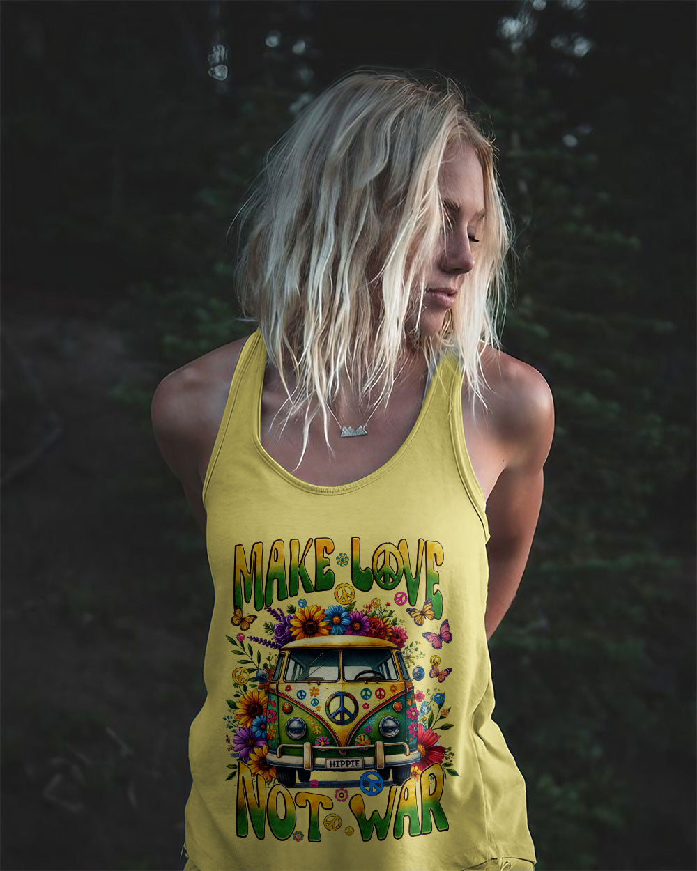 MAKE LOVE NOT WAR ALL OVER PRINT - TYQY2809242