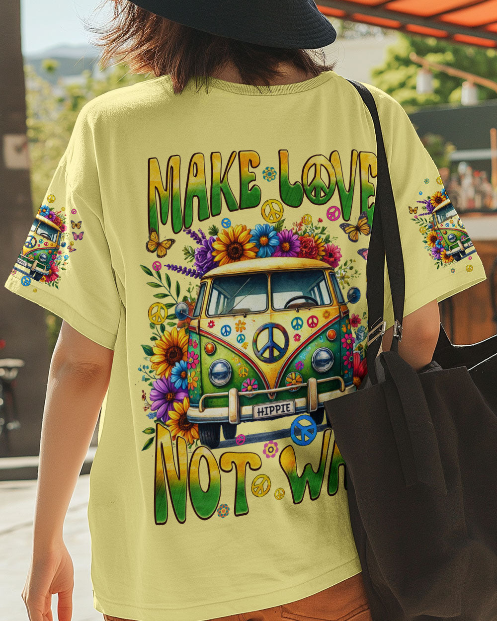 MAKE LOVE NOT WAR ALL OVER PRINT - TYQY2809242