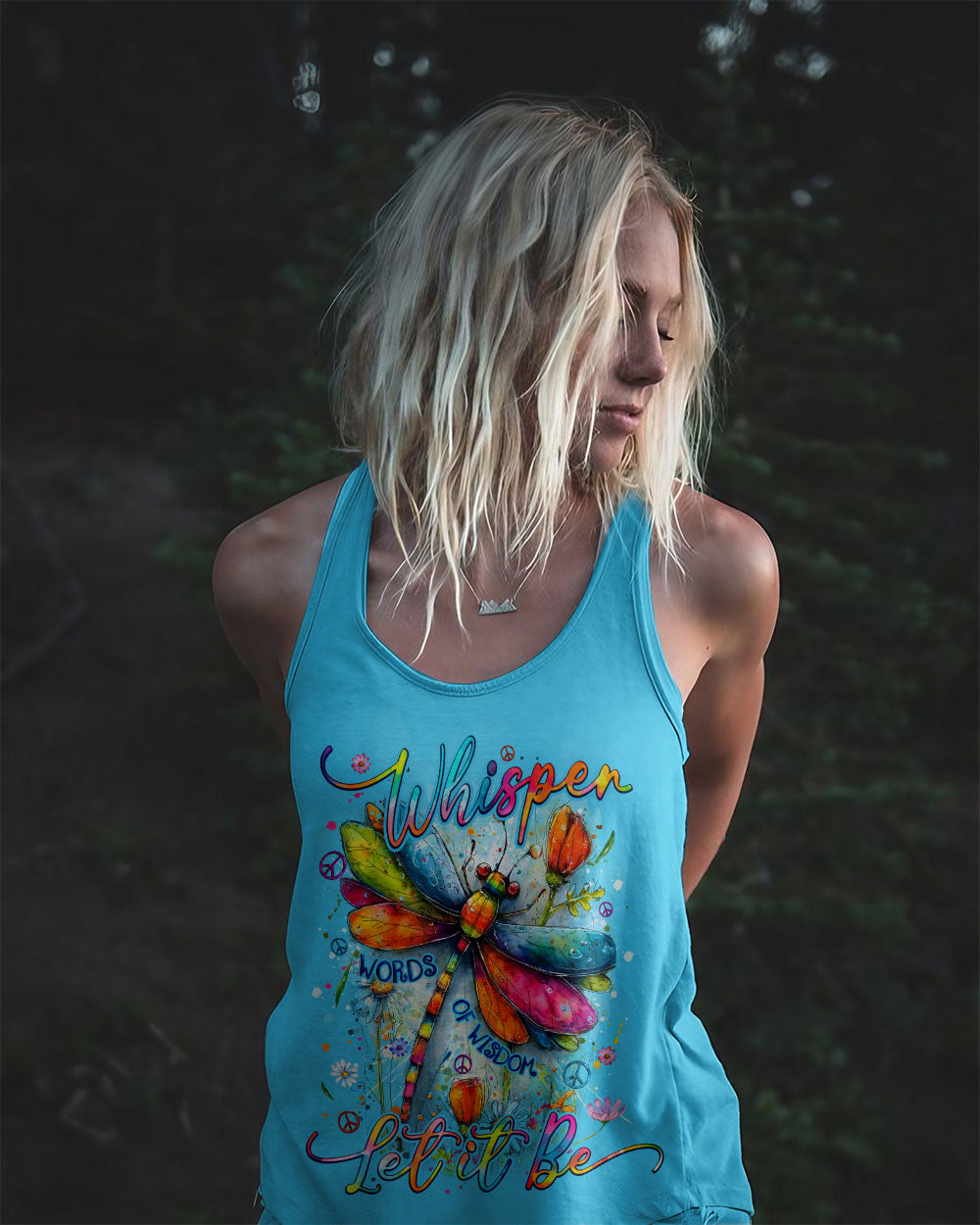 WHISPER WORDS OF WISDOM LET IT BE DRAGONFLY ALL OVER PRINT - TYQY2810251