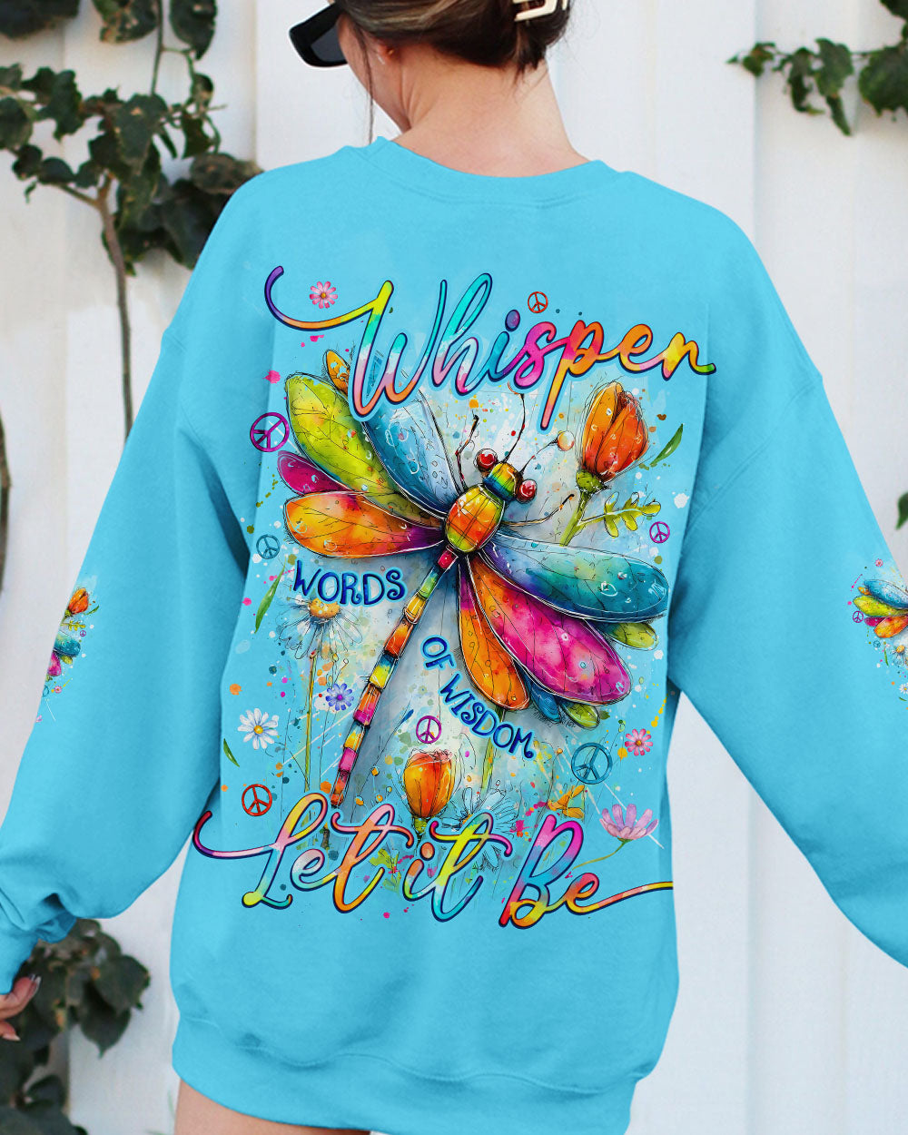 WHISPER WORDS OF WISDOM LET IT BE DRAGONFLY ALL OVER PRINT - TYQY2810251