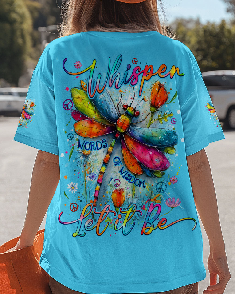 WHISPER WORDS OF WISDOM LET IT BE DRAGONFLY ALL OVER PRINT - TYQY2810251