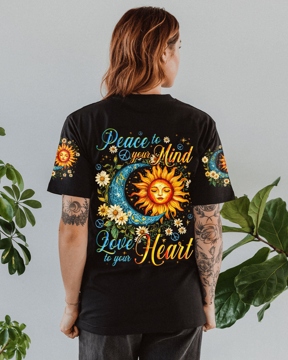 PEACE TO YOUR MIND SUN AND MOON ALL OVER PRINT - TYQY2812241