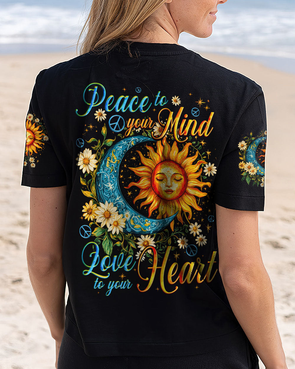 PEACE TO YOUR MIND SUN AND MOON ALL OVER PRINT - TYQY2812241