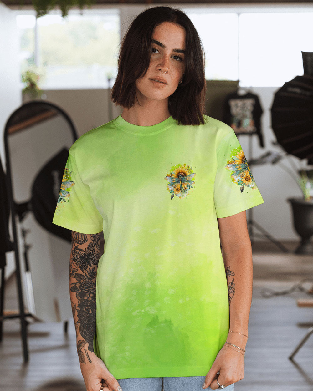 WHAT YOU THINK YOU BECOME DRAGONFLY ALL OVER PRINT - TYQY2903244