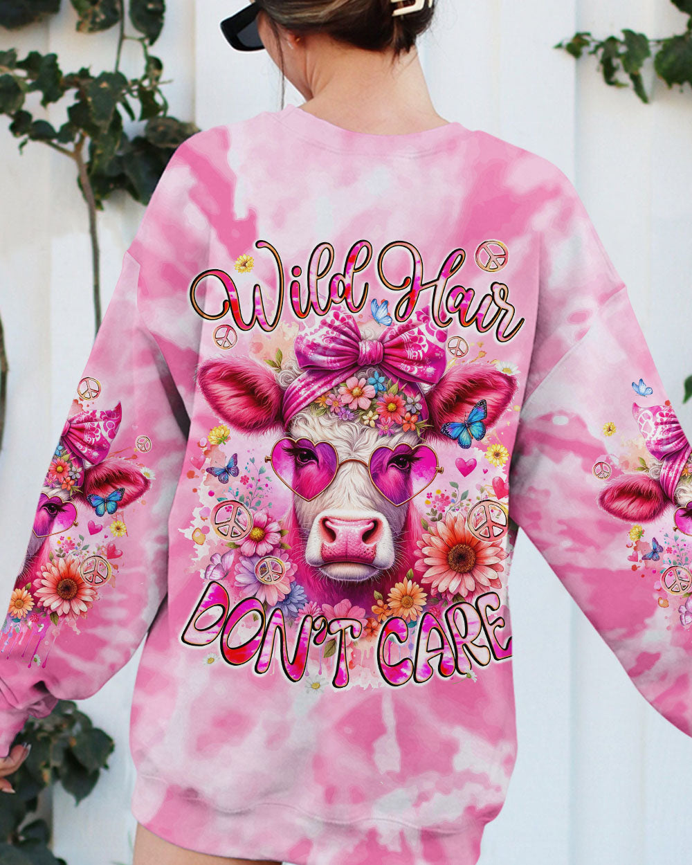 WILD HAIR DON'T CARE HEIFER ALL OVER PRINT - TYQY2912233