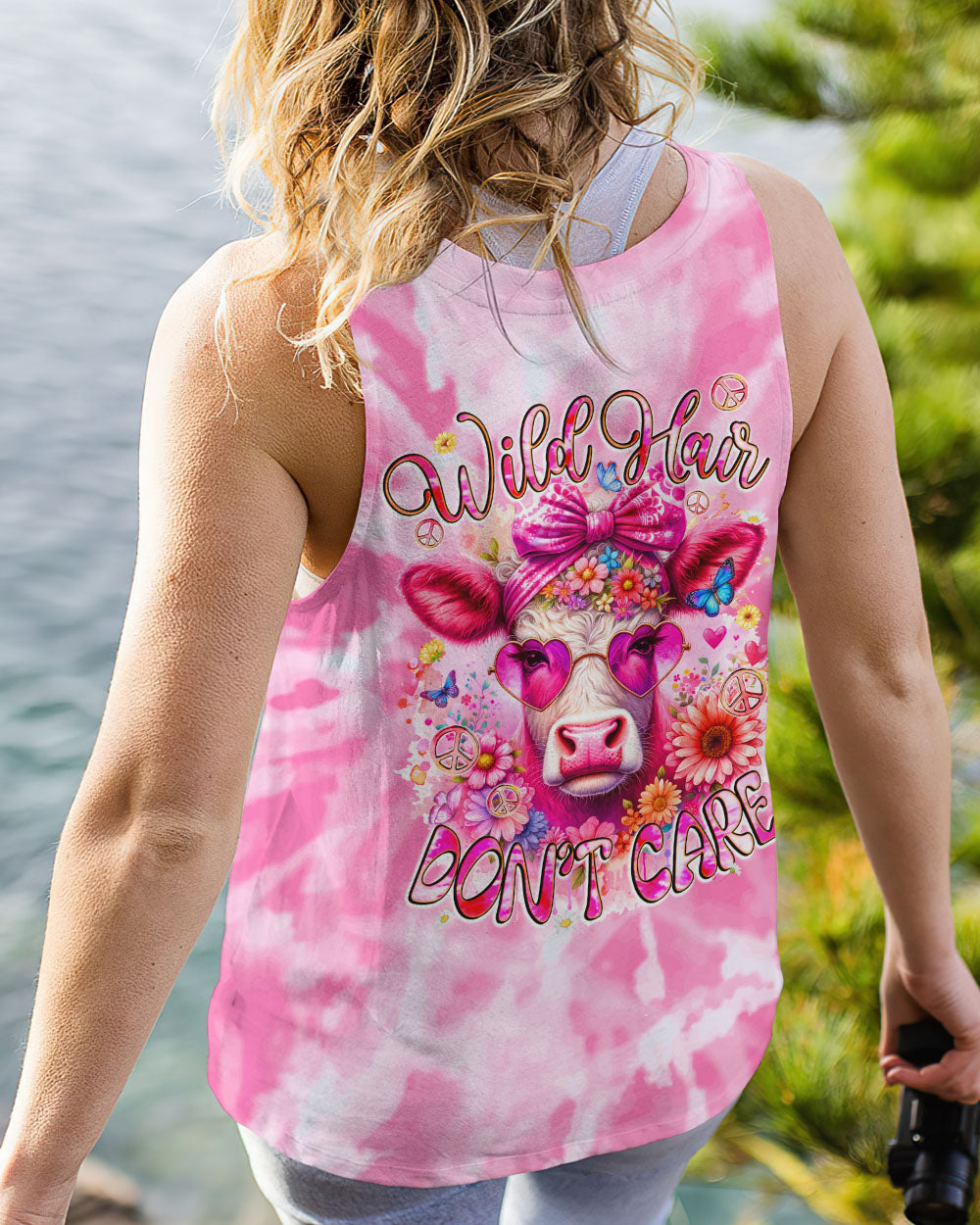 WILD HAIR DON'T CARE HEIFER ALL OVER PRINT - TYQY2912233