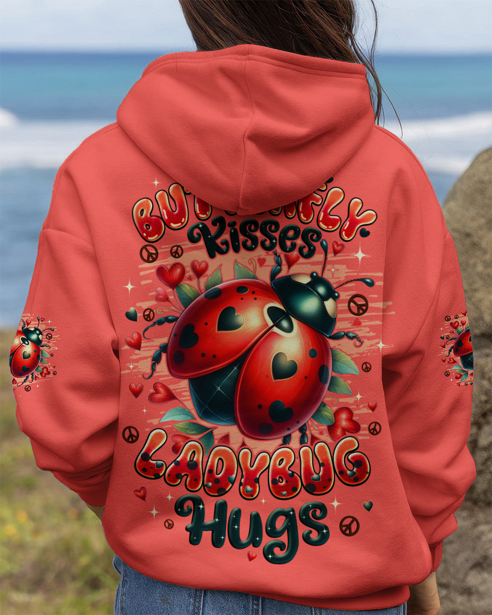 BUTTERFLY KISSES AND LADYBUG HUGS ALL OVER PRINT - TYQY2912251