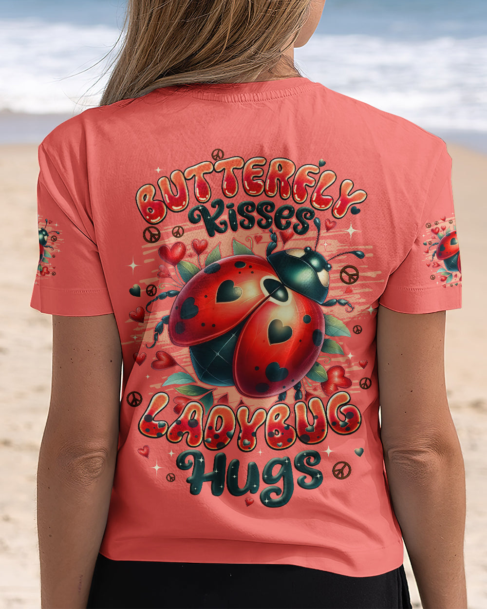 BUTTERFLY KISSES AND LADYBUG HUGS ALL OVER PRINT - TYQY2912251