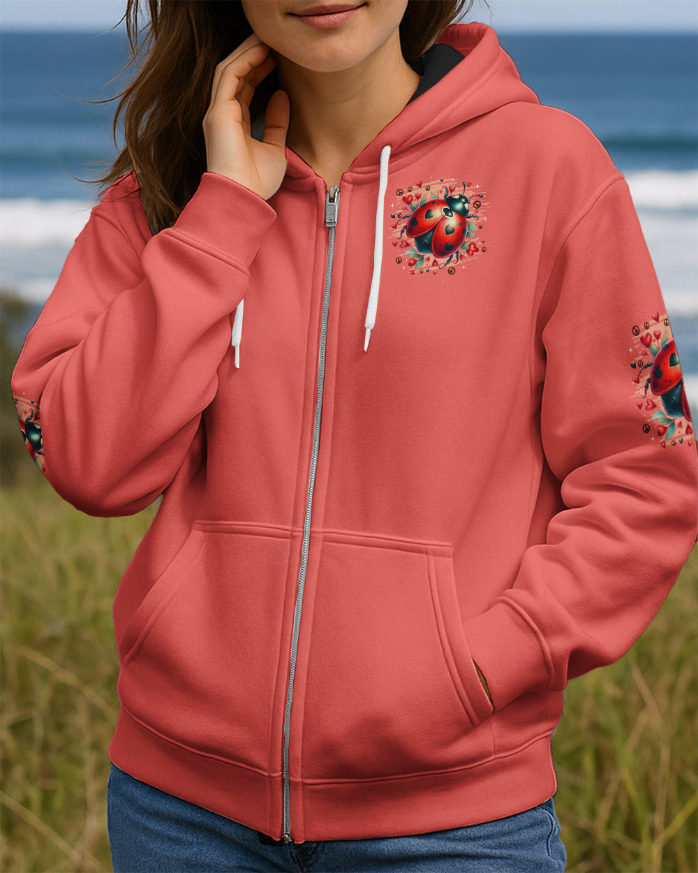 BUTTERFLY KISSES AND LADYBUG HUGS ALL OVER PRINT - TYQY2912251